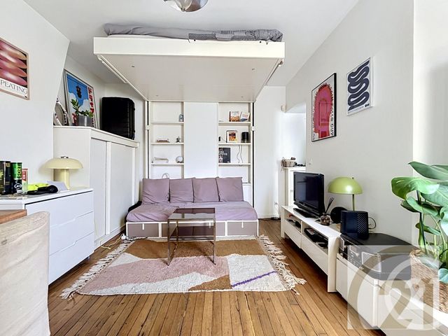Appartement Studio &agrave; vendre - 1 pi&egrave;ce - 21,10 m2 - Paris - 75018 - ILE-DE-FRANCE