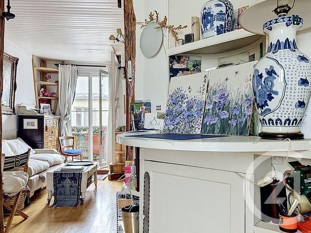 Appartement &agrave; vendre - 3 pi&egrave;ces - 42,60 m2 - Paris - 75018 - ILE-DE-FRANCE