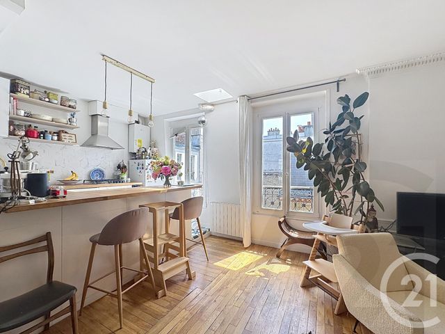 Appartement F2 &agrave; vendre - 2 pi&egrave;ces - 45 m2 - Paris - 75018 - ILE-DE-FRANCE
