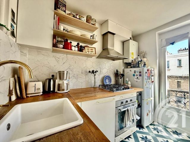 Appartement F2 &agrave; vendre - 2 pi&egrave;ces - 45 m2 - Paris - 75018 - ILE-DE-FRANCE
