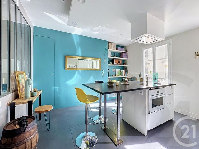 Appartement F2 &agrave; vendre - 3 pi&egrave;ces - 40 m2 - Paris - 75018 - ILE-DE-FRANCE