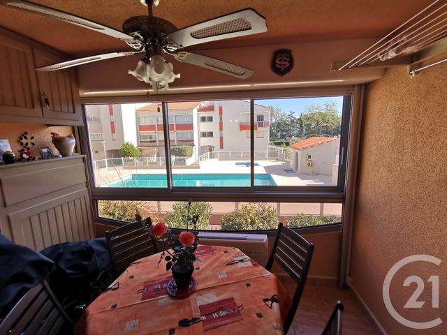 Appartement Studio Cabine &agrave; vendre - 1 pi&egrave;ce - 24,80 m2 - Argeles Sur Mer - 66 - LANGUEDOC-ROUSSILLON