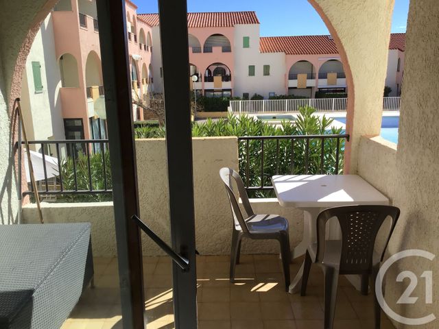 Appartement F2 à louer - 2 pièces - 24,10 m2 - Le Barcares - 66 - LANGUEDOC-ROUSSILLON