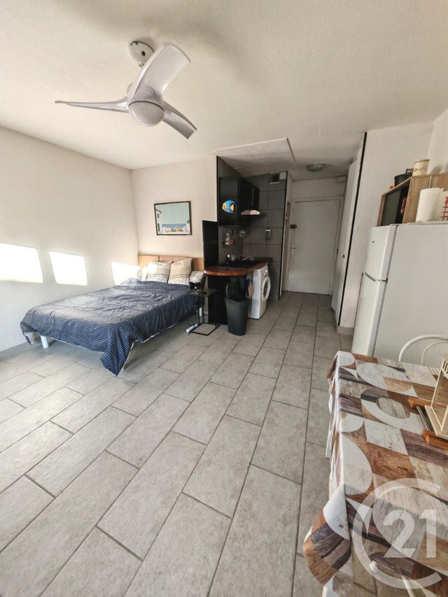 Appartement Studio &agrave; louer - 1 pi&egrave;ce - 24,52 m2 - Canet En Roussillon - 66 - LANGUEDOC-ROUSSILLON