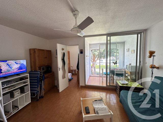 Appartement Studio cabine &agrave; vendre - 2 pi&egrave;ces - 23,50 m2 - Argeles Sur Mer - 66 - LANGUEDOC-ROUSSILLON