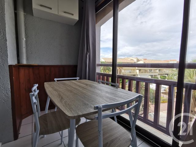 Appartement F1 &agrave; louer - 1 pi&egrave;ce - 20,77 m2 - Canet En Roussillon - 66 - LANGUEDOC-ROUSSILLON