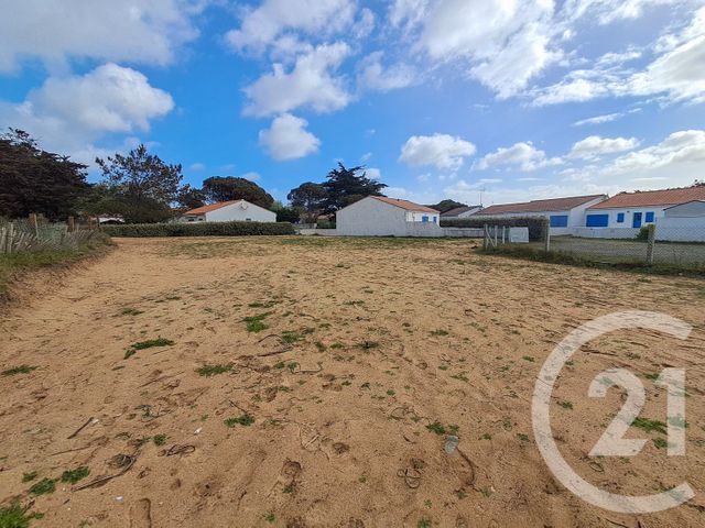 Terrain &agrave; vendre - 1398 m2 - Bretignolles Sur Mer - 85 - PAYS-DE-LOIRE