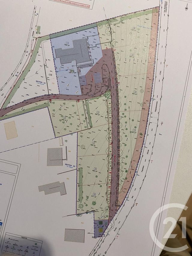 Terrain &agrave; vendre - 511 m2 - Geneuille - 25 - FRANCHE-COMTE