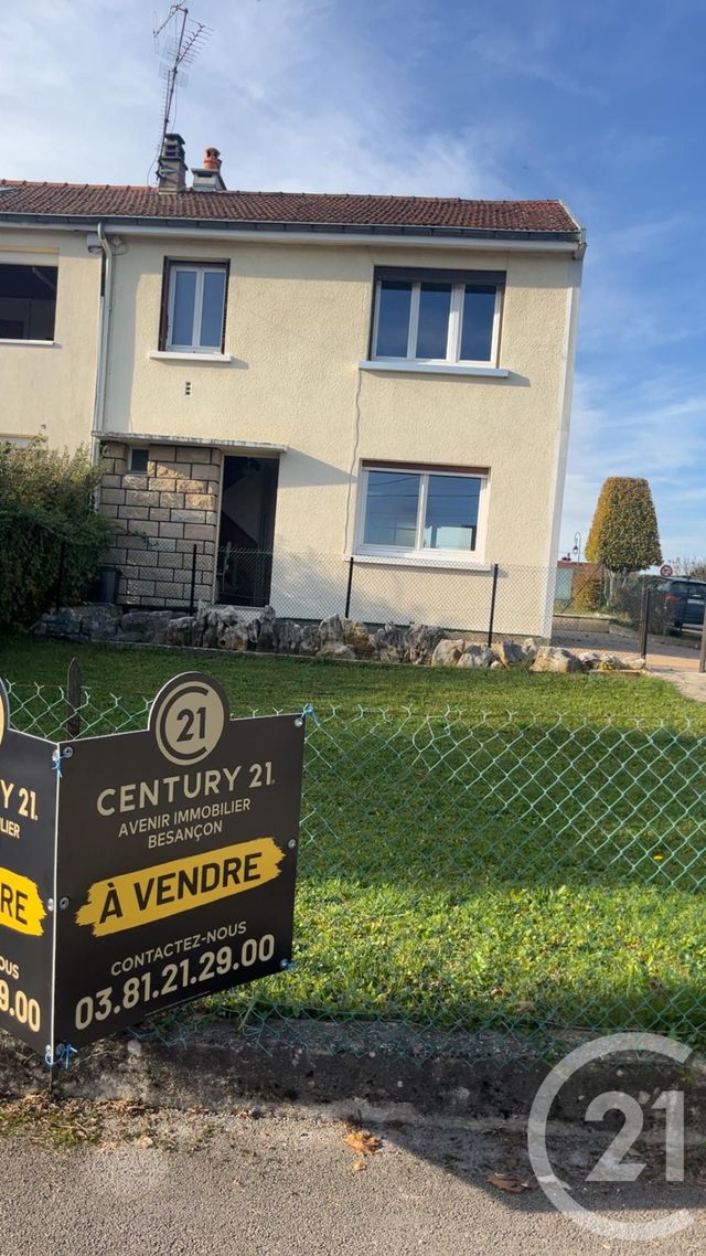 Maison &agrave; vendre - 5 pi&egrave;ces - 84 m2 - Ecole Valentin - 25 - FRANCHE-COMTE