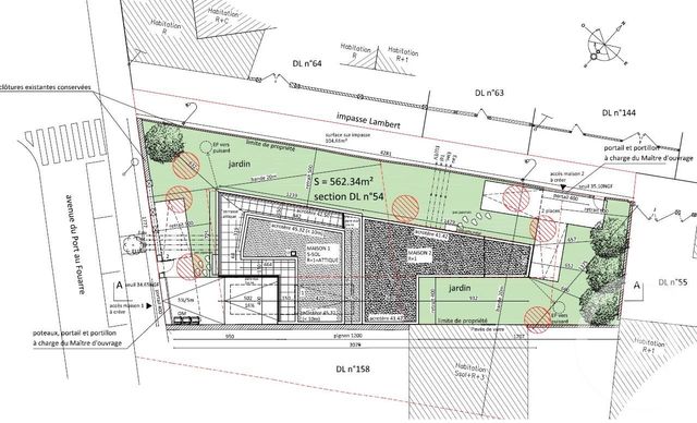 Terrain à vendre - 667 m2 - St Maur Des Fosses - 94 - ILE-DE-FRANCE
