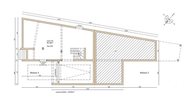 Terrain à vendre - 667 m2 - St Maur Des Fosses - 94 - ILE-DE-FRANCE