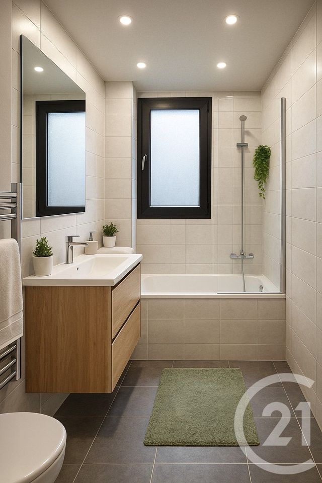 Appartement F3 &agrave; vendre - 3 pi&egrave;ces - 66 m2 - Creteil - 94 - ILE-DE-FRANCE