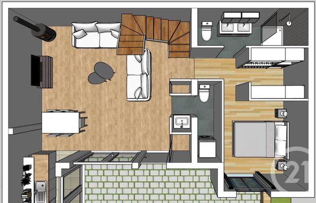 Maison &agrave; vendre - 4 pi&egrave;ces - 99,66 m2 - St Maur Des Fosses - 94 - ILE-DE-FRANCE