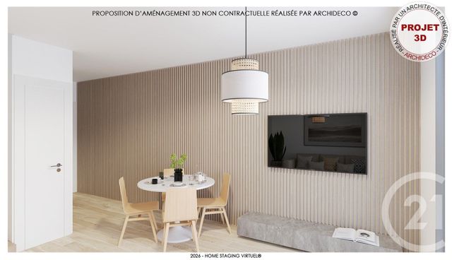 Appartement F2 &agrave; vendre - 2 pi&egrave;ces - 32,70 m2 - Benerville Sur Mer - 14 - BASSE-NORMANDIE