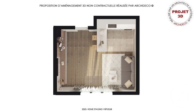 Appartement F1 &agrave; vendre - 1 pi&egrave;ce - 29,31 m2 - Blonville Sur Mer - 14 - BASSE-NORMANDIE