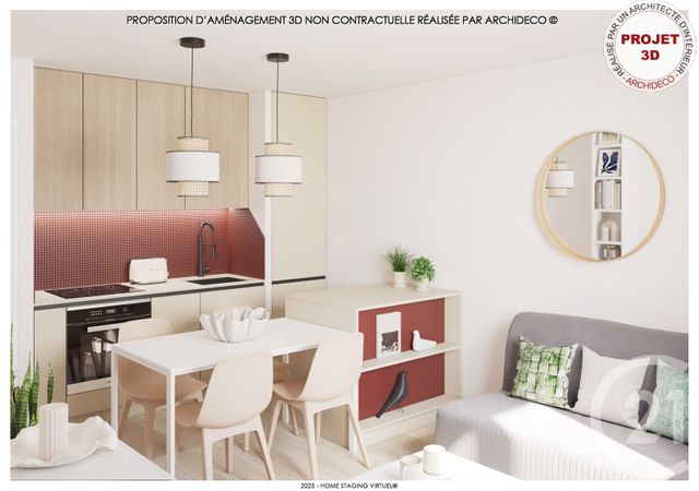 Appartement F2 &agrave; vendre - 2 pi&egrave;ces - 29,62 m2 - Blonville Sur Mer - 14 - BASSE-NORMANDIE