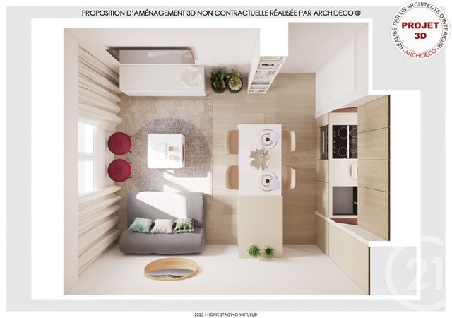 Appartement F2 &agrave; vendre - 2 pi&egrave;ces - 29,62 m2 - Blonville Sur Mer - 14 - BASSE-NORMANDIE