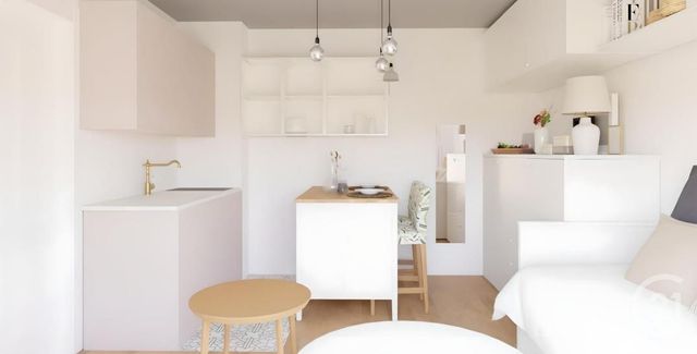 Appartement &agrave; louer - 2 pi&egrave;ces - 23 m2 - Villers Sur Mer - 14 - BASSE-NORMANDIE