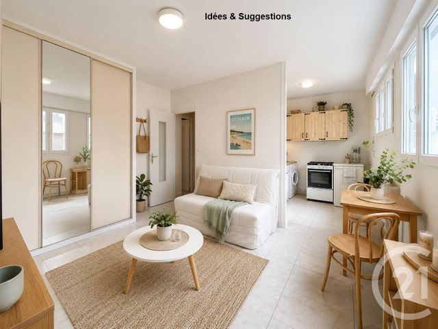 Appartement F1 &agrave; vendre - 1 pi&egrave;ce - 27 m2 - Quiberon - 56 - BRETAGNE