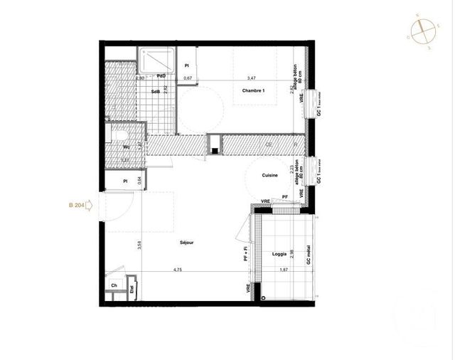 Appartement T2 à vendre - 2 pièces - 45,50 m2 - Quiberon - 56 - BRETAGNE