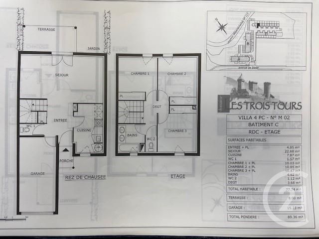 Maison &agrave; vendre - 4 pi&egrave;ces - 78 m2 - Foix - 09 - MIDI-PYRENEES