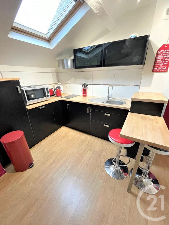 Appartement F1 à louer - 1 pièce - 24 m2 - Orleans - 45 - CENTRE