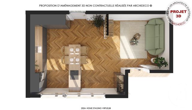 Appartement à vendre - 4 pièces - 86,07 m2 - Beauchamp - 95 - ILE-DE-FRANCE