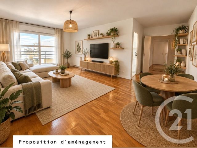 Appartement F3 &agrave; vendre - 3 pi&egrave;ces - 61 m2 - Mantes La Jolie - 78 - ILE-DE-FRANCE