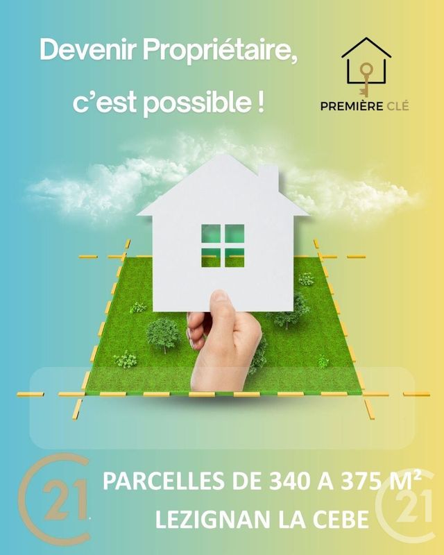 terrain - LEZIGNAN LA CEBE - 34