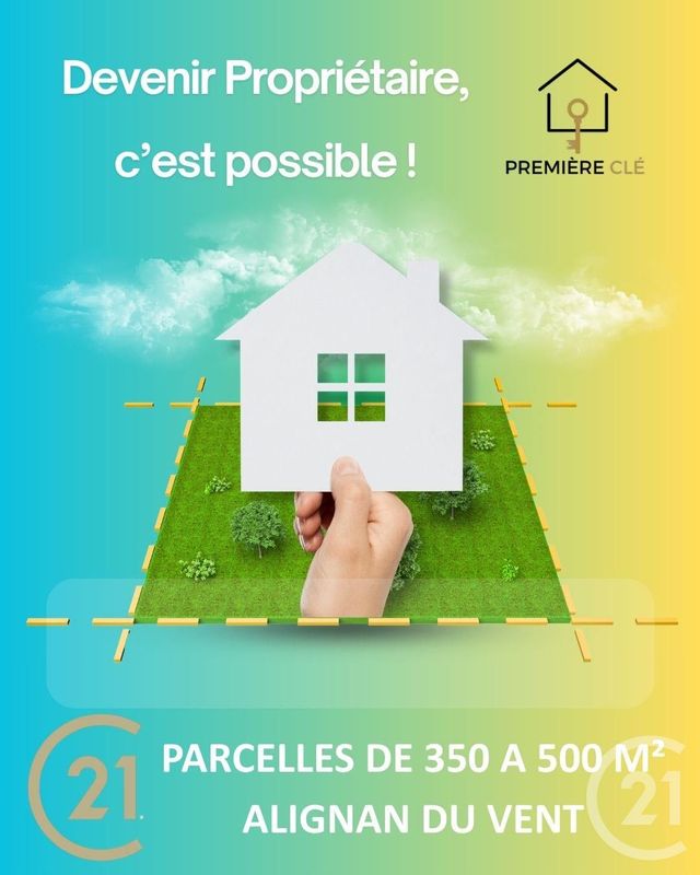 terrain - ALIGNAN DU VENT - 34