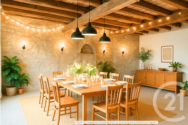 Maison à vendre - 8 pièces - 328 m2 - Cour Cheverny - 41 - CENTRE