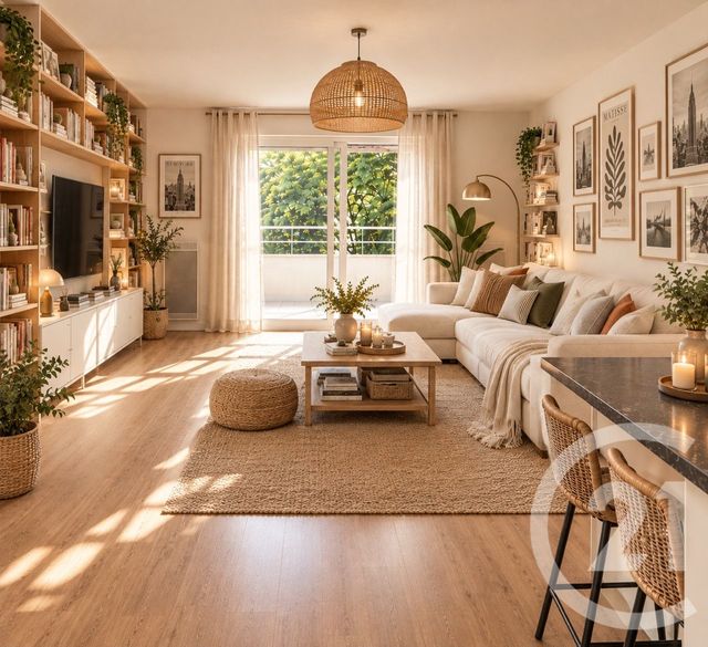 Appartement &agrave; vendre - 4 pi&egrave;ces - 75,36 m2 - Vannes - 56 - BRETAGNE