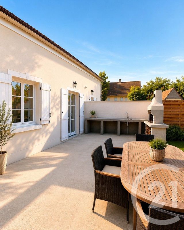 Maison &agrave; vendre - 4 pi&egrave;ces - 78,60 m2 - Angicourt - 60 - PICARDIE