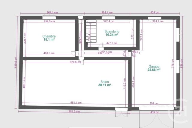 Maison à vendre - 8 pièces - 182,37 m2 - Begles - 33 - AQUITAINE