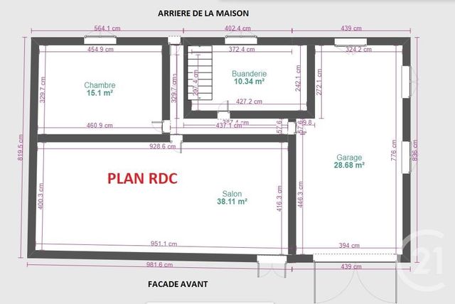 Maison à vendre - 8 pièces - 182,37 m2 - Begles - 33 - AQUITAINE