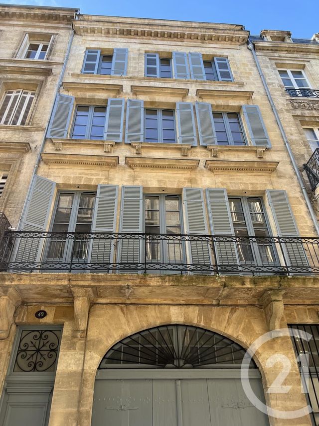 Appartement T3 &agrave; louer - 3 pi&egrave;ces - 66,50 m2 - Bordeaux - 33 - AQUITAINE
