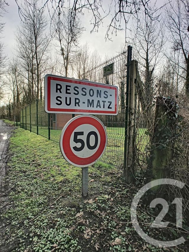 Terrain &agrave; vendre - 600 m2 - Ressons Sur Matz - 60 - PICARDIE