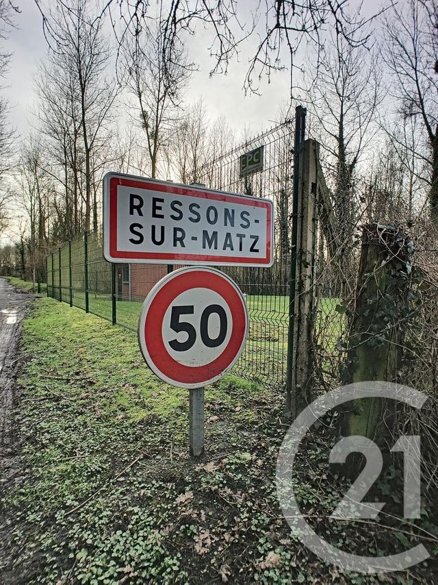 Terrain &agrave; vendre - 600 m2 - Ressons Sur Matz - 60 - PICARDIE