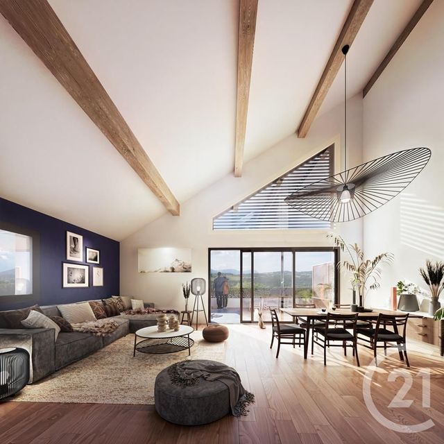 Appartement T3 &agrave; vendre - 3 pi&egrave;ces - 73,33 m2 - Poisy - 74 - RHONE-ALPES