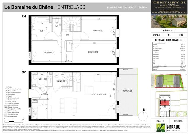 Maison &agrave; vendre - 4 pi&egrave;ces - 86,45 m2 - Entrelacs - 73 - RHONE-ALPES