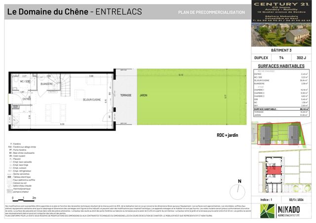 Maison &agrave; vendre - 4 pi&egrave;ces - 86,45 m2 - Entrelacs - 73 - RHONE-ALPES