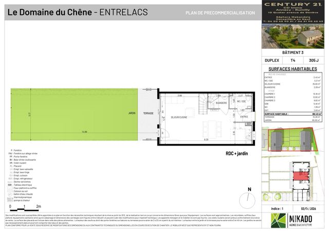 Maison &agrave; vendre - 4 pi&egrave;ces - 86,43 m2 - Entrelacs - 73 - RHONE-ALPES