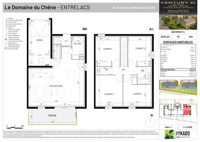 Maison &agrave; vendre - 5 pi&egrave;ces - 99,43 m2 - Entrelacs - 73 - RHONE-ALPES