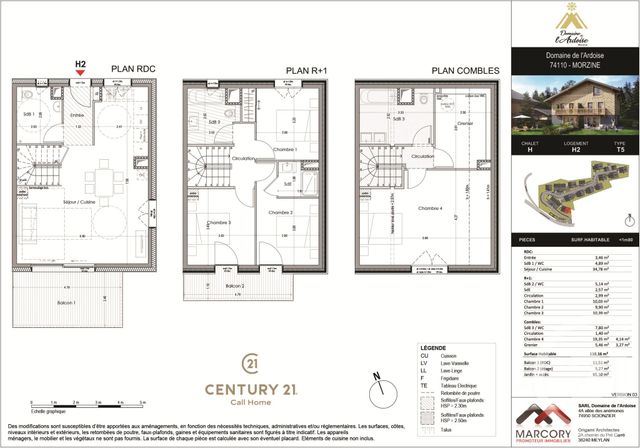 Maison à vendre - 5 pièces - 118,16 m2 - Morzine - 74 - RHONE-ALPES