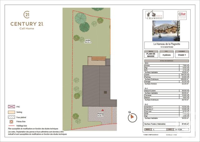 Appartement Triplex à vendre - 4 pièces - 87,05 m2 - Montriond - 74 - RHONE-ALPES