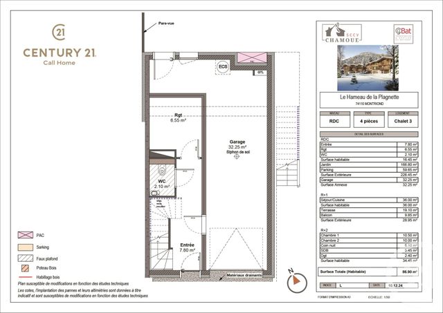 Appartement Triplex &agrave; vendre - 4 pi&egrave;ces - 86,90 m2 - Montriond - 74 - RHONE-ALPES