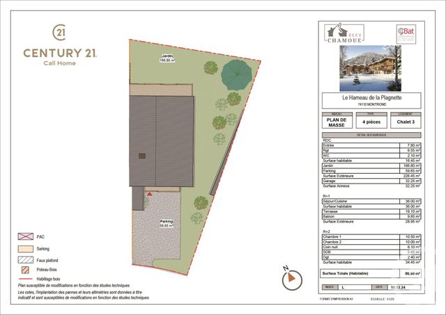 Appartement Triplex &agrave; vendre - 4 pi&egrave;ces - 86,90 m2 - Montriond - 74 - RHONE-ALPES