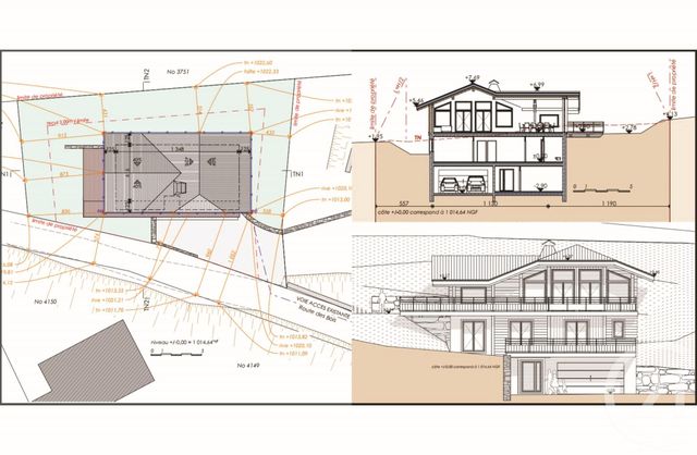 Terrain &agrave; vendre - 500 m2 - La Cote D Arbroz - 74 - RHONE-ALPES