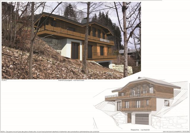 Terrain &agrave; vendre - 500 m2 - La Cote D Arbroz - 74 - RHONE-ALPES