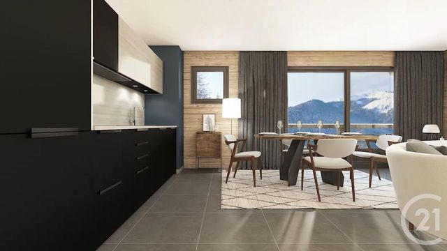 Appartement T3 &agrave; vendre - 3 pi&egrave;ces - 65,39 m2 - Montriond - 74 - RHONE-ALPES